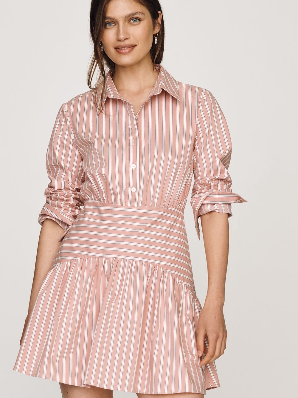 Anthropologie Tobie Mini Shirtdress by Exquisite